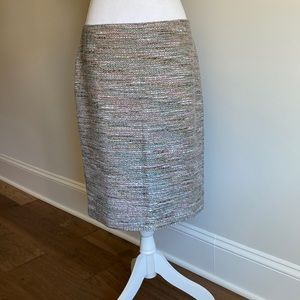 NWT Ann Taylor Size 12 Tweed Pencil Skirt